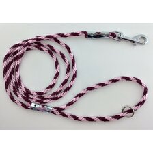 Vodítko lisované 8mm /150 cm ružovo-fialové